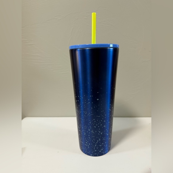 Starbucks 202 Stainless Steel Tumbler Ombre Speckled Dory Straw Cold‎ Cup 24oz - Picture 4 of 7